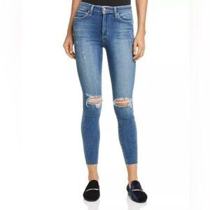 Joe's Jeans Women's Skinny Jeans Charlie High Rise waist distressed Size 25